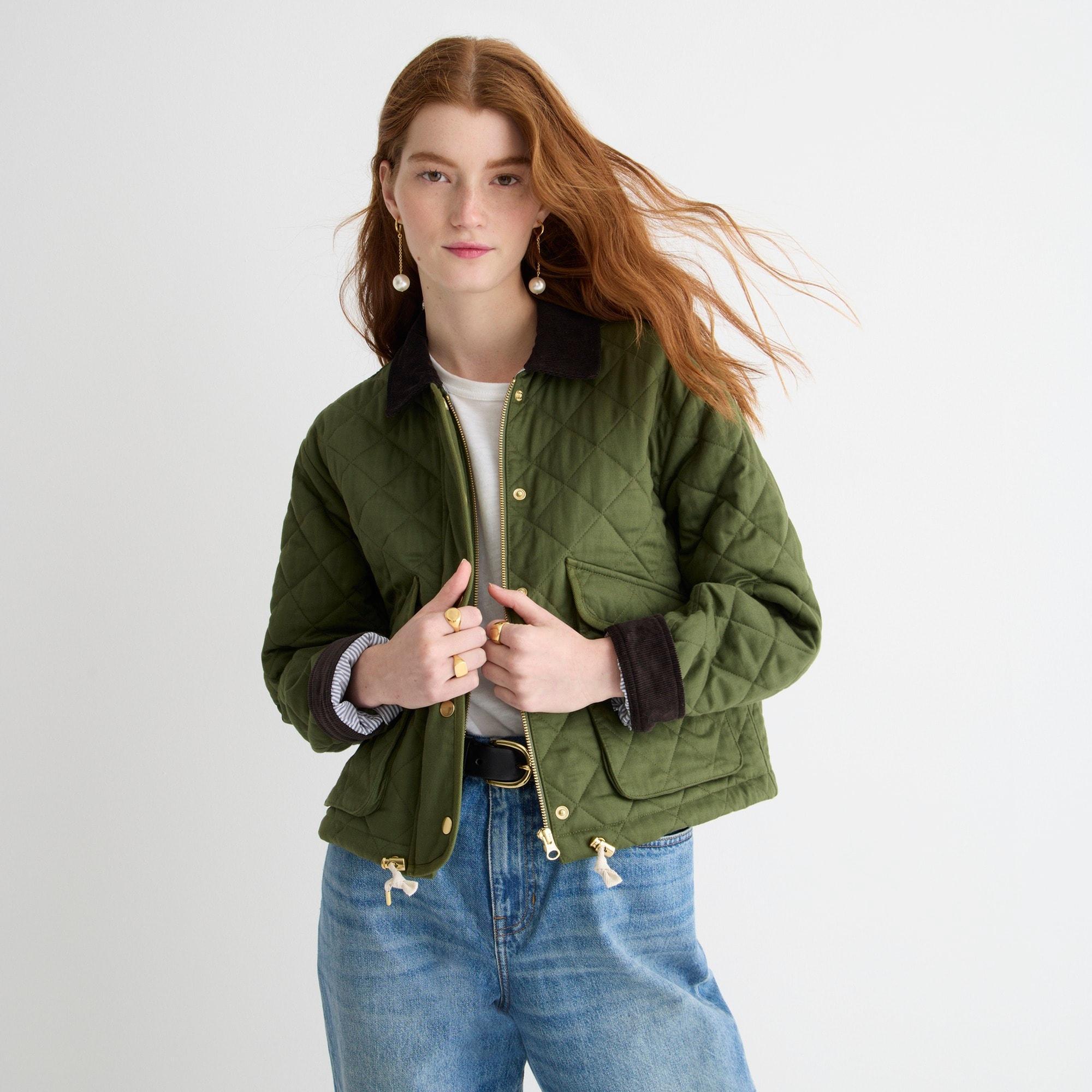 Limited-edition new cropped quilted Barn Jacket™ Product Image