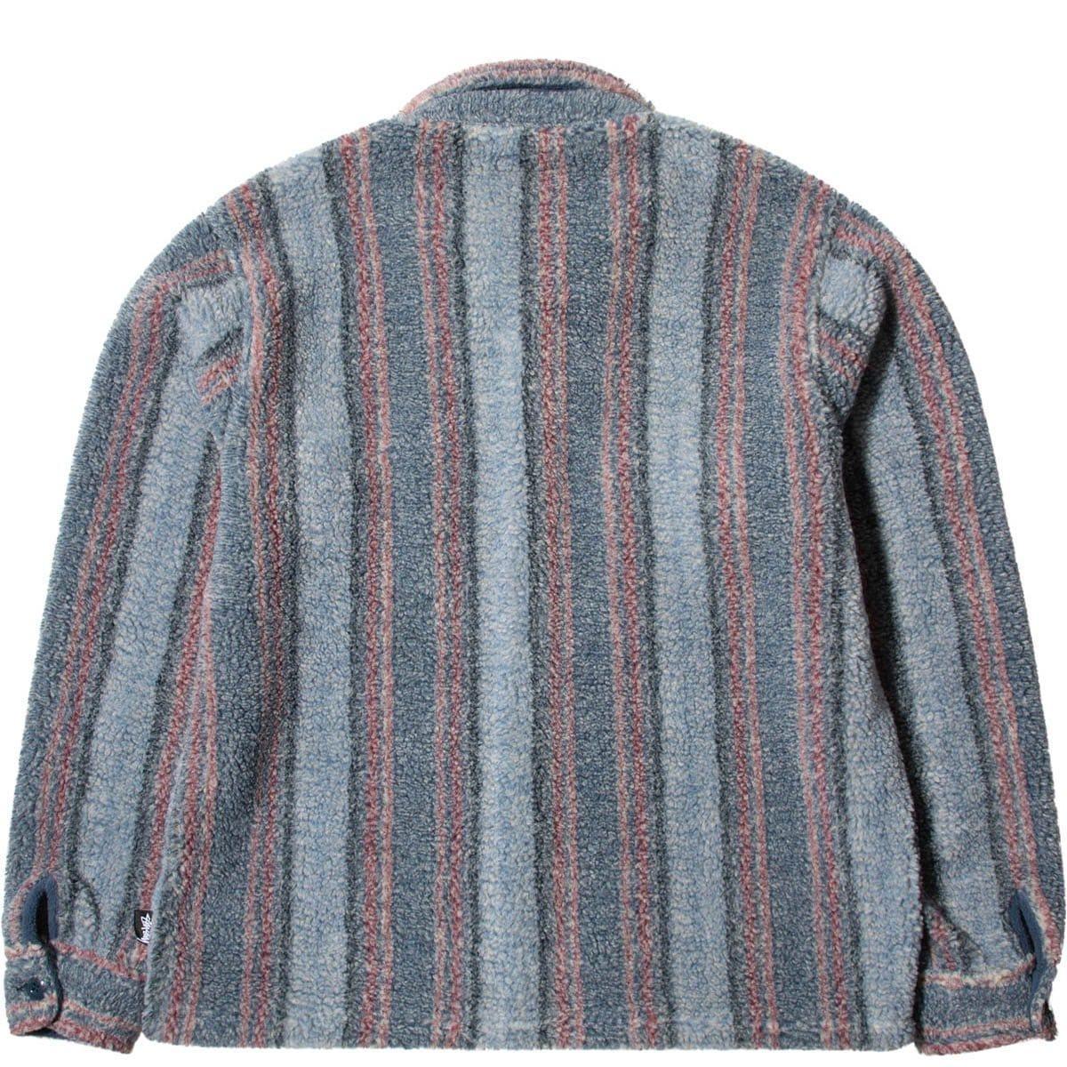 STRIPE SHERPA SHIRT Male Product Image