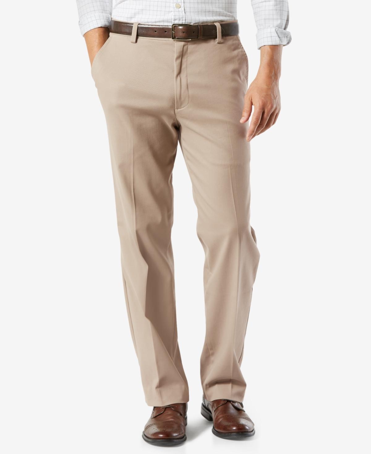 Big & Tall Dockers Stretch Easy Khaki Classic-Fit Pleated Pants, Mens Black Product Image