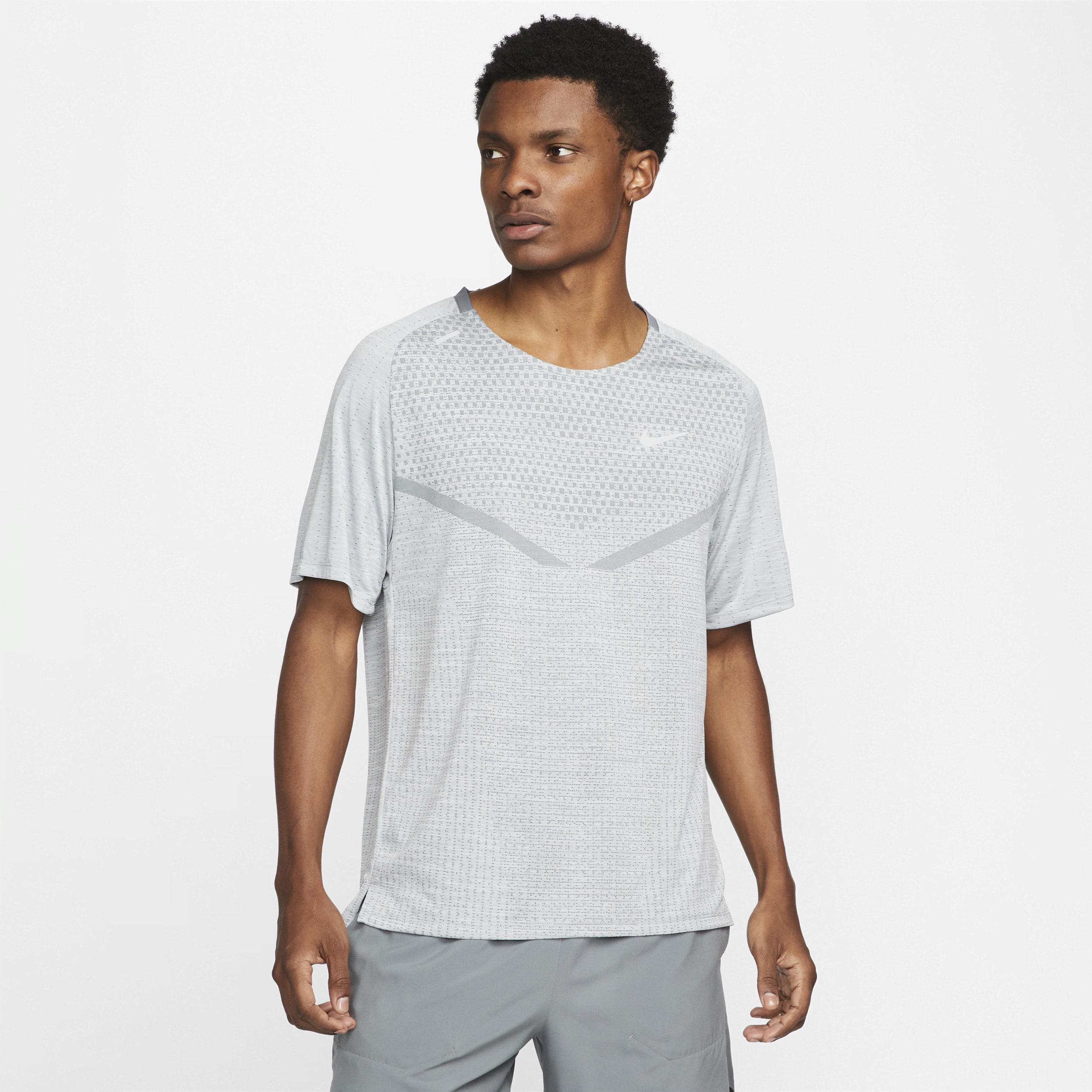 Nike Men's TechKnit Dri-FIT ADV Short-Sleeve Running Top Product Image