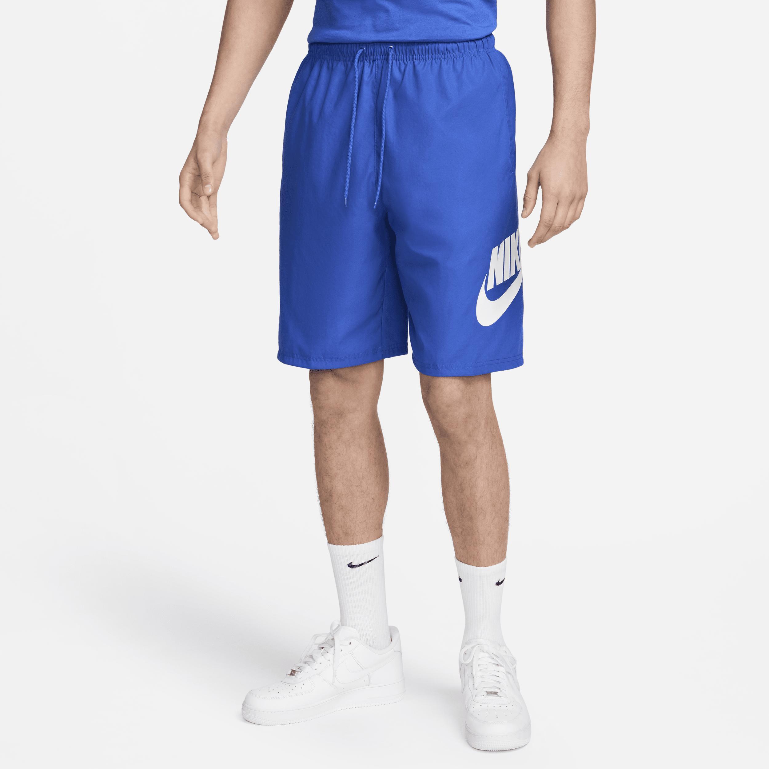 Nike Mens Nike Club Woven Shorts - Mens Game Royal/White Product Image