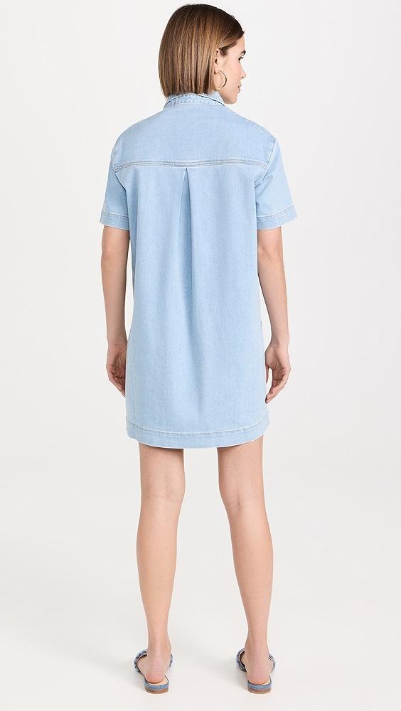 Enza Costa Soft Denim Shirt Dress | Shopbop Product Image