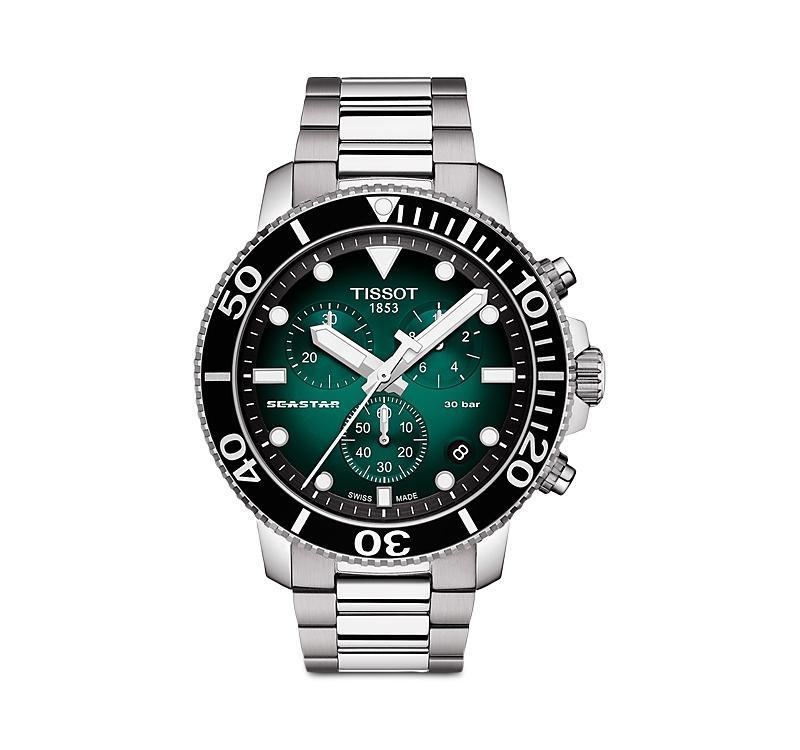 Tissot Seastar Chronograph Bracelet Watch, 45.5mm Product Image