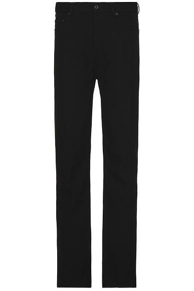 RICK OWENS Black Jim Cut Jeans Product Image