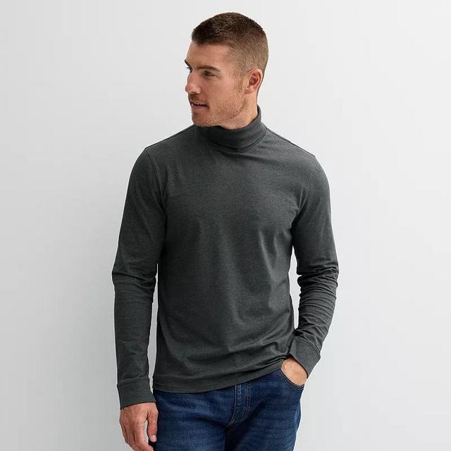 Mens Apt. 9 Turtleneck Dark Slate Grey Product Image