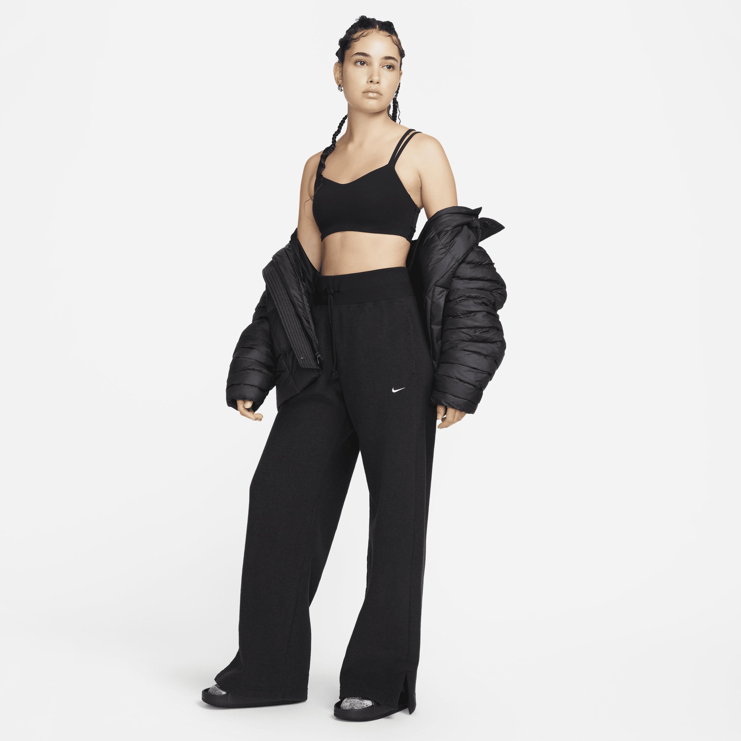 Women's Nike Sportswear Phoenix Plush High-Waisted Wide-Leg Cozy Fleece Pants Product Image