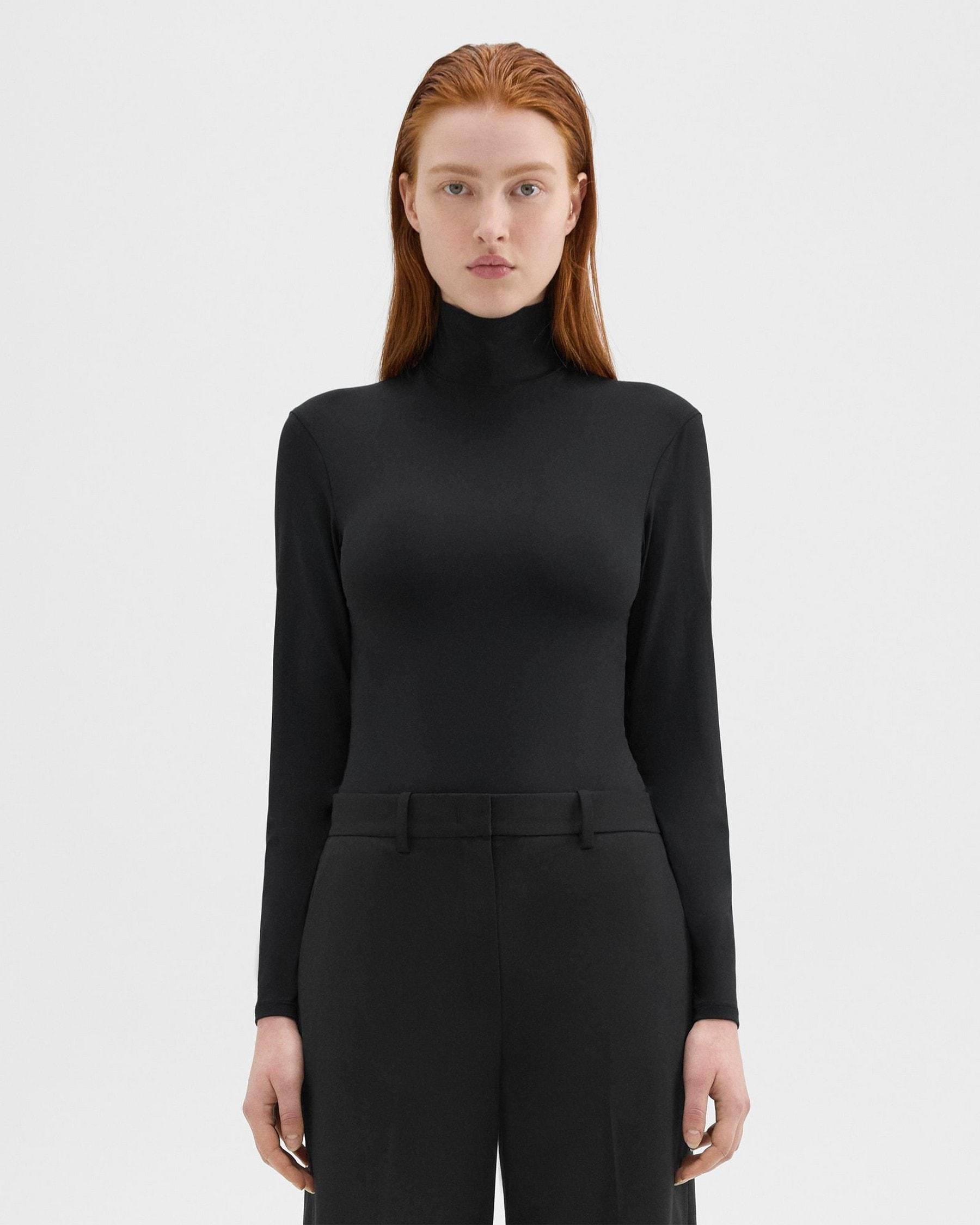 Turtleneck Bodysuit in Motion Jersey Product Image