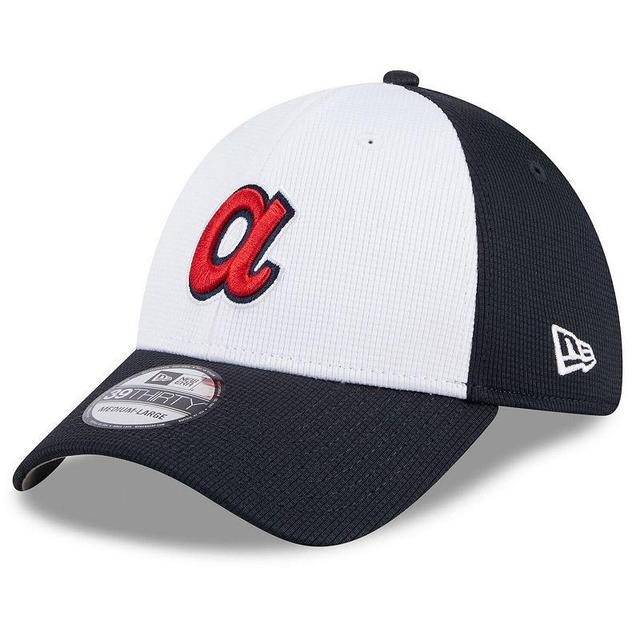 Mens New Era Atlanta Braves 2024 Batting Practice 39THIRTY Flex Hat Product Image