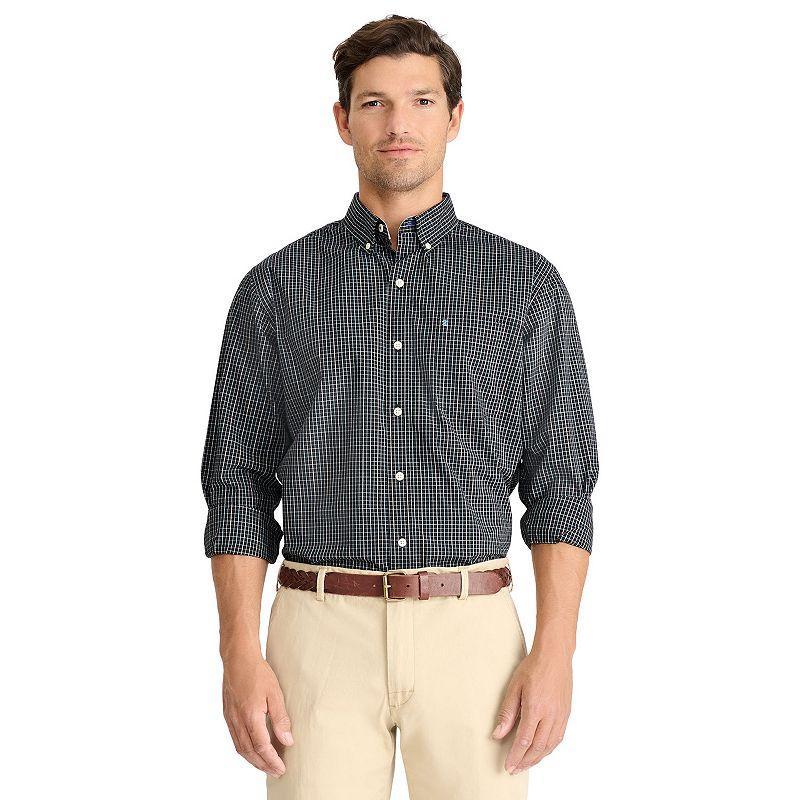 IZOD Men's Perform Comfort Woven Long Sleeve Shirt Product Image