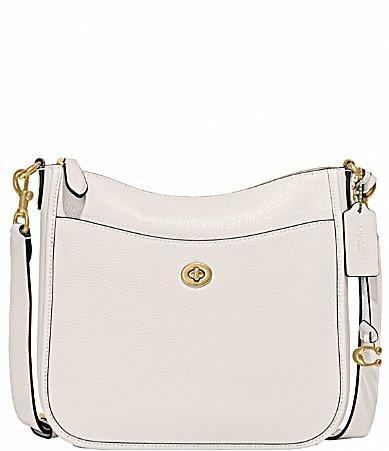 COACH Pebble Leather Chaise Crossbody Bag Product Image