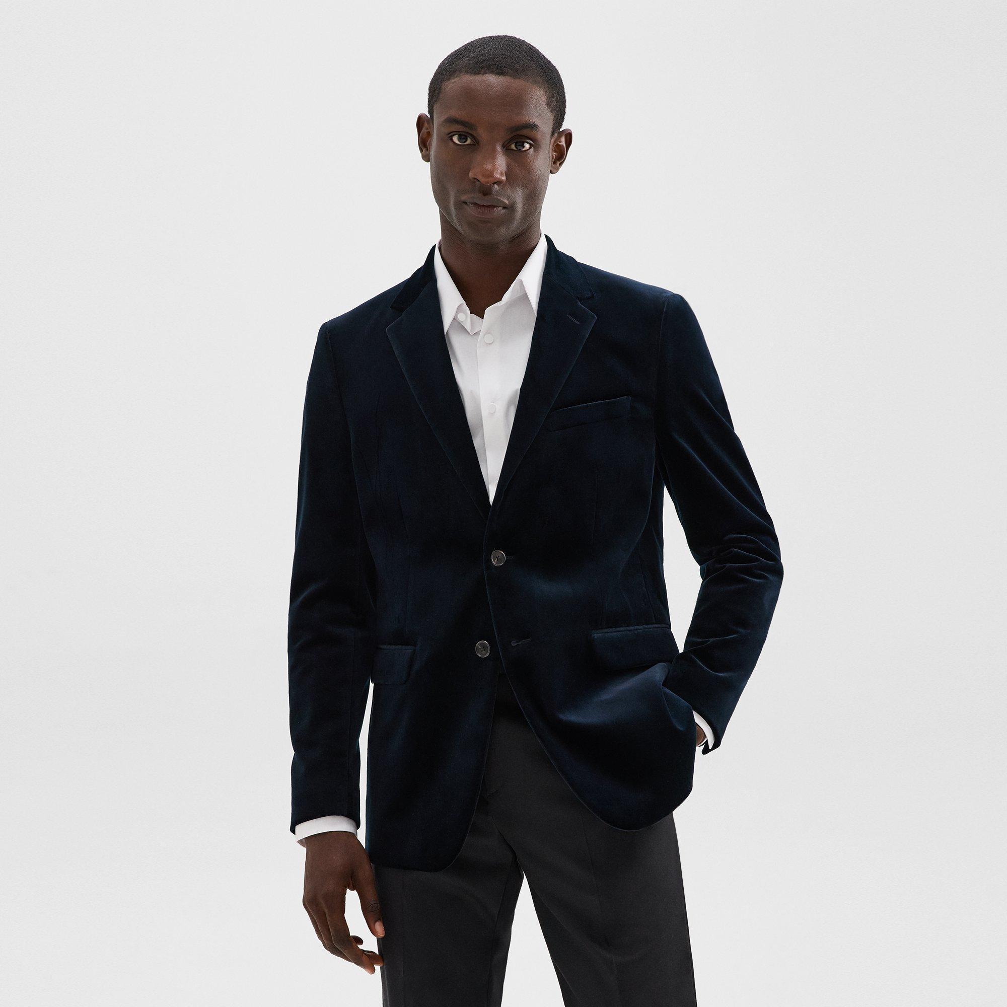 Stretch Velvet Chambers Blazer | Theory product image