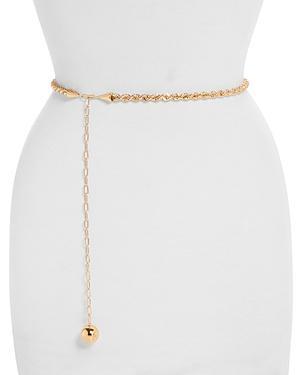 Womens Donna Goldtone Chain Belt Product Image