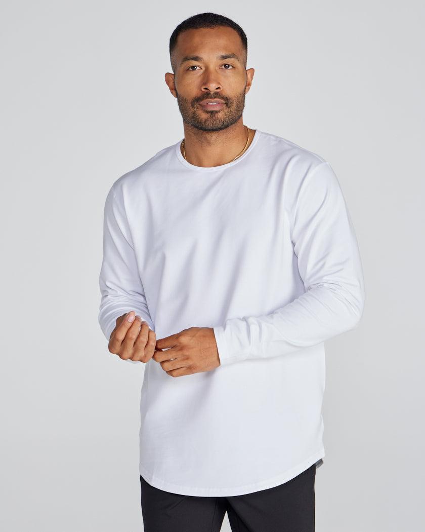 Drop-Cut Long Sleeve: BYLT Signature Product Image