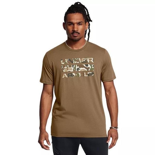 Mens Under Armour Stacked Logo Tee Product Image