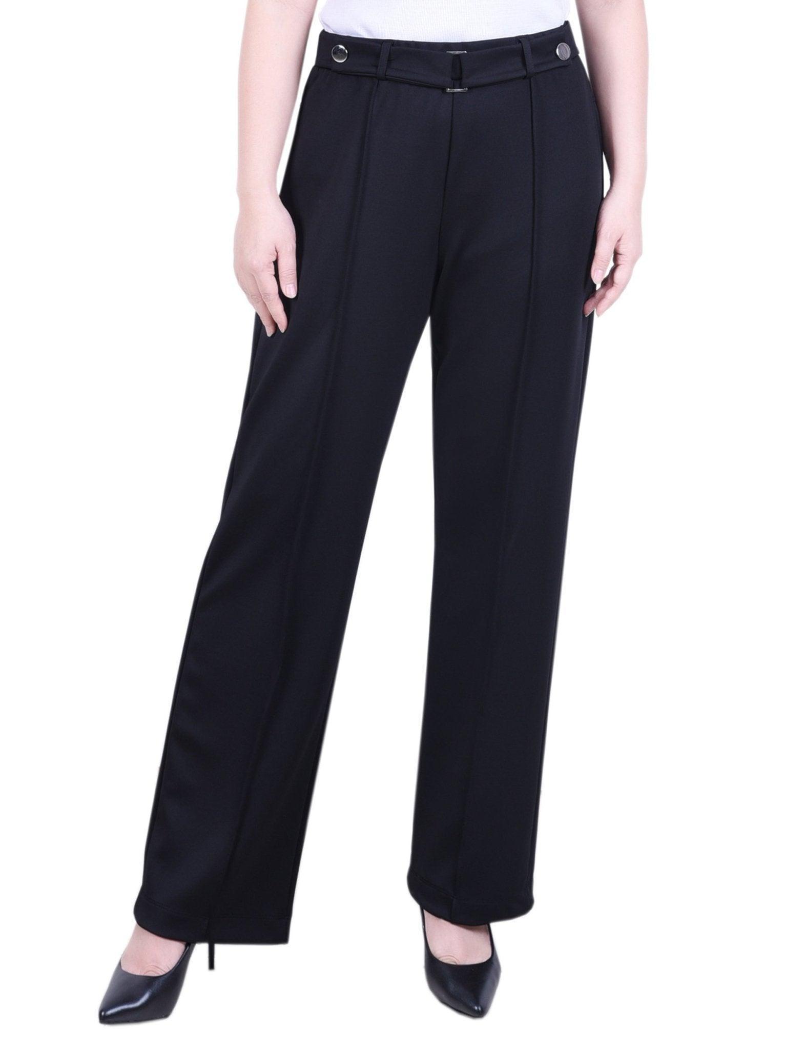 Full Length Scuba Crepe Pants - Petite product image