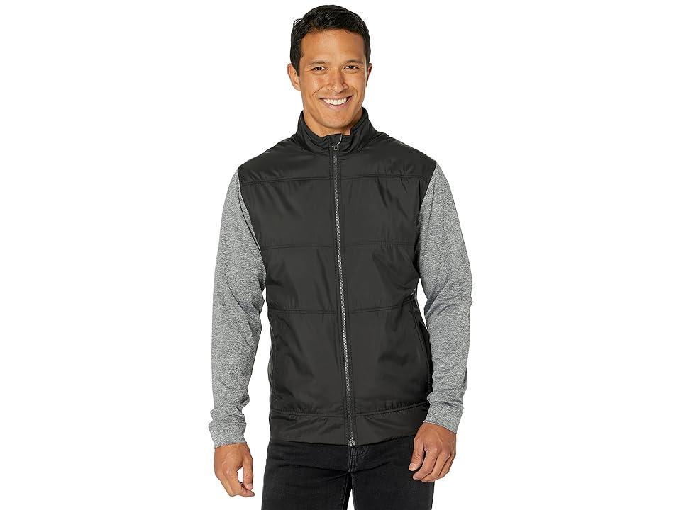 Cutter & Buck Stealth Hybrid Quilted Full Zip Jacket Men's Clothing Product Image