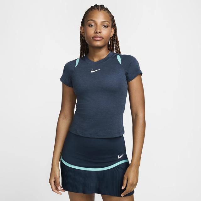 Nike Women's Court Advantage Dri-FIT Short-Sleeve Tennis Top Product Image