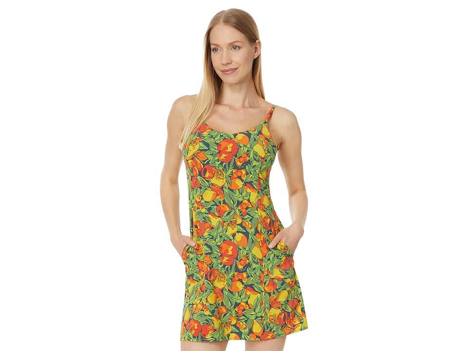 Toad&Co Sunkissed Sleeveless Skort Dress (Midnight Fruit Print) Women's Dress Product Image