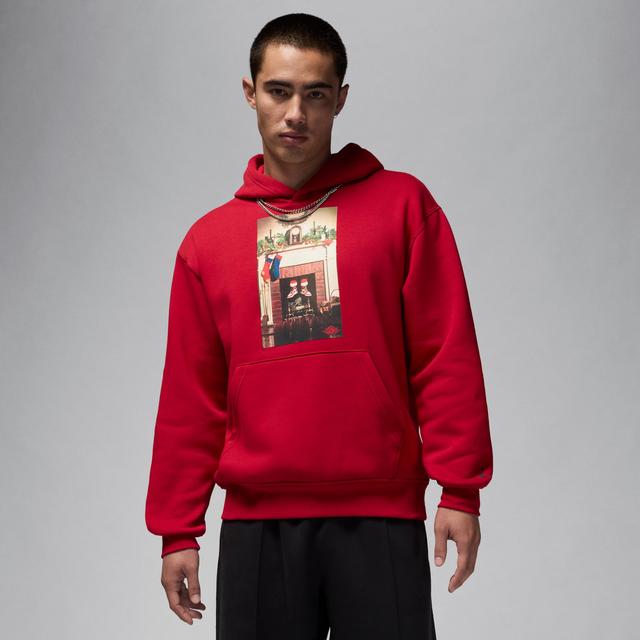 Mens Jordan Jumpman Chimney Fleece Pullover Hoodie Product Image