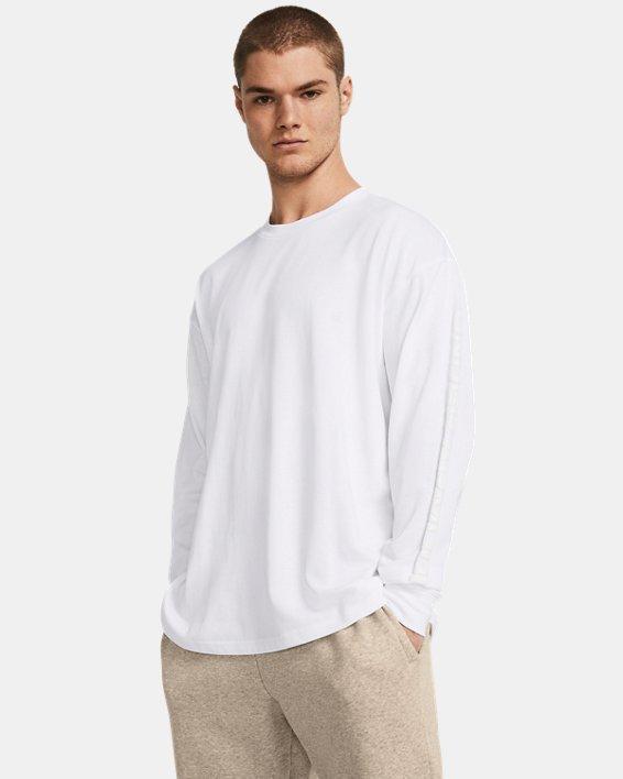 Mens UA Heavyweight Tonal Wordmark Long Sleeve Product Image