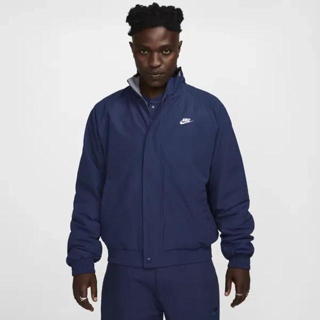 NIKE Men's Club Futura Jacket In Midnight Navy/white Product Image