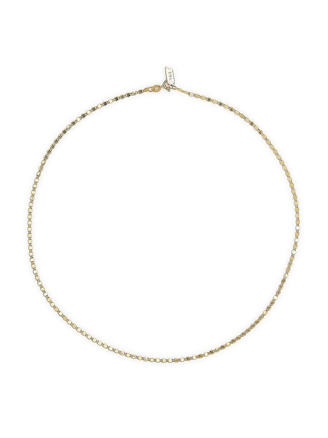 Womens Sol Valentino 14K Yellow Gold Chain Necklace Product Image