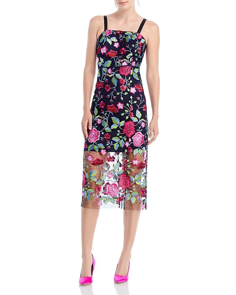 Sam Edelman Peony Embroidered Midi Dress Product Image