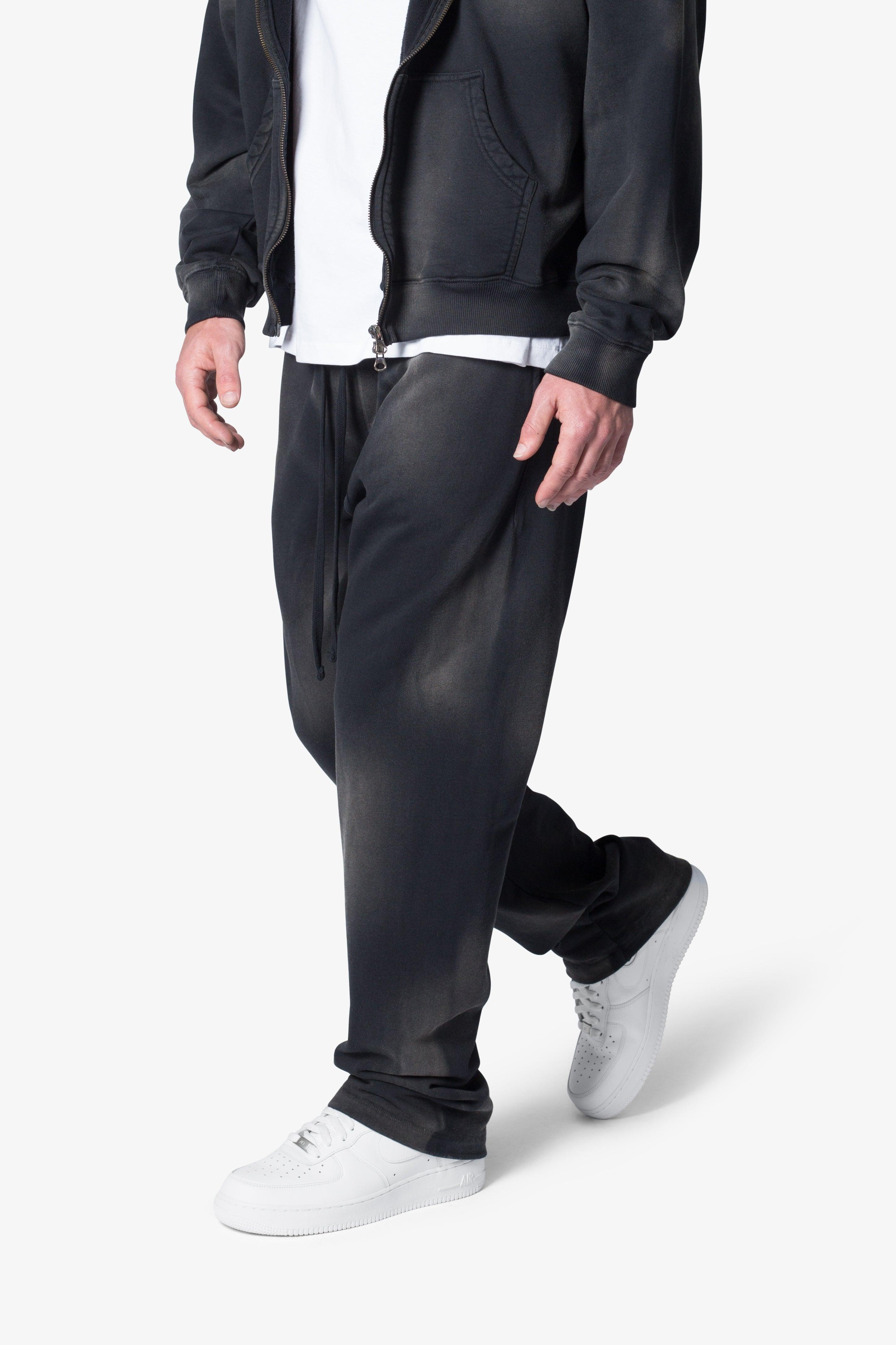 Faded Relaxed Every Day Sweatpants - Washed Black Product Image