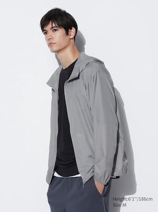 Mens Pocketable Uv Protection 3D Cut Parka with Water-Repellent XS UNIQLO US Product Image