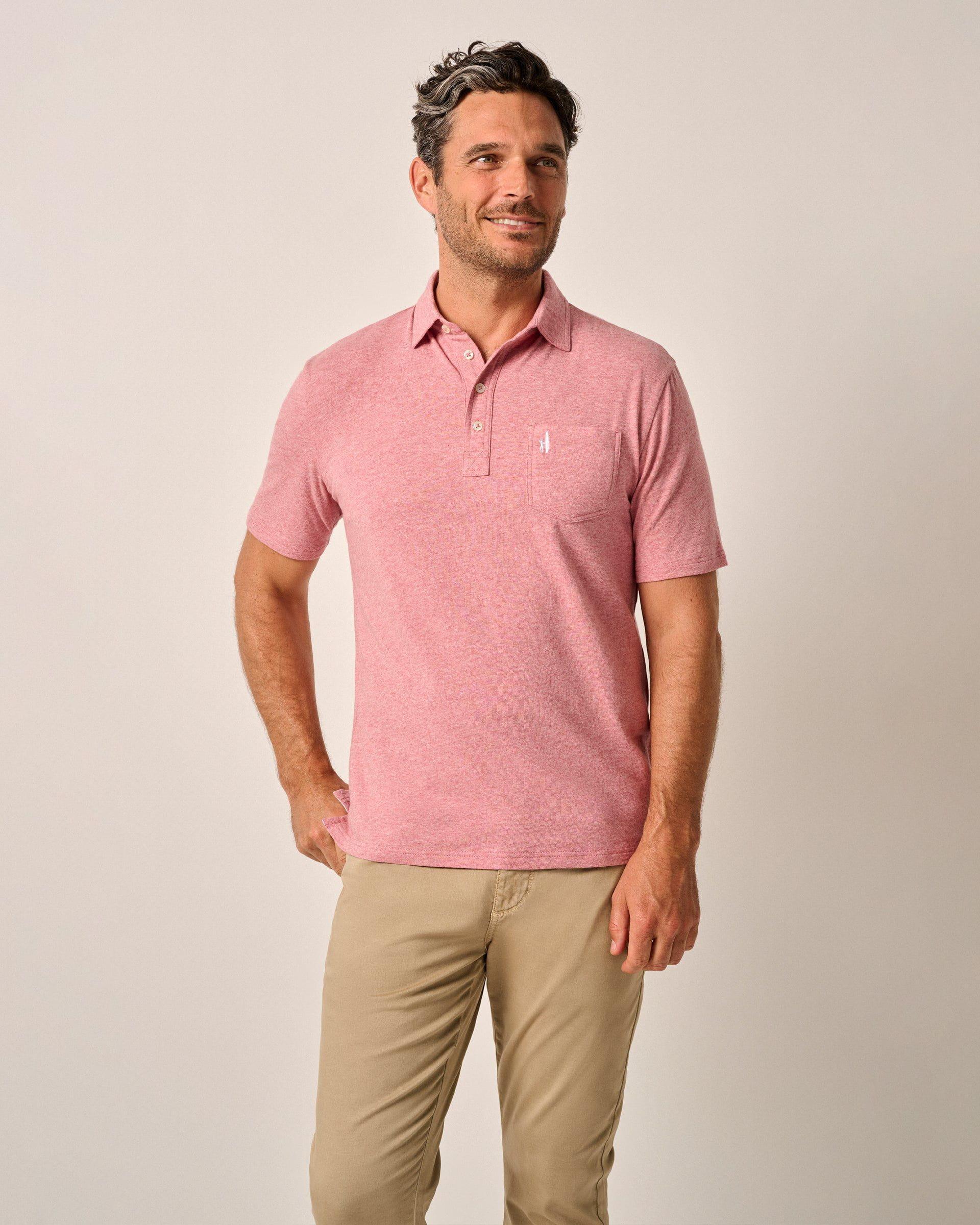 johnnie-O Original 4-Button Polo - Heathered 2.0 Product Image