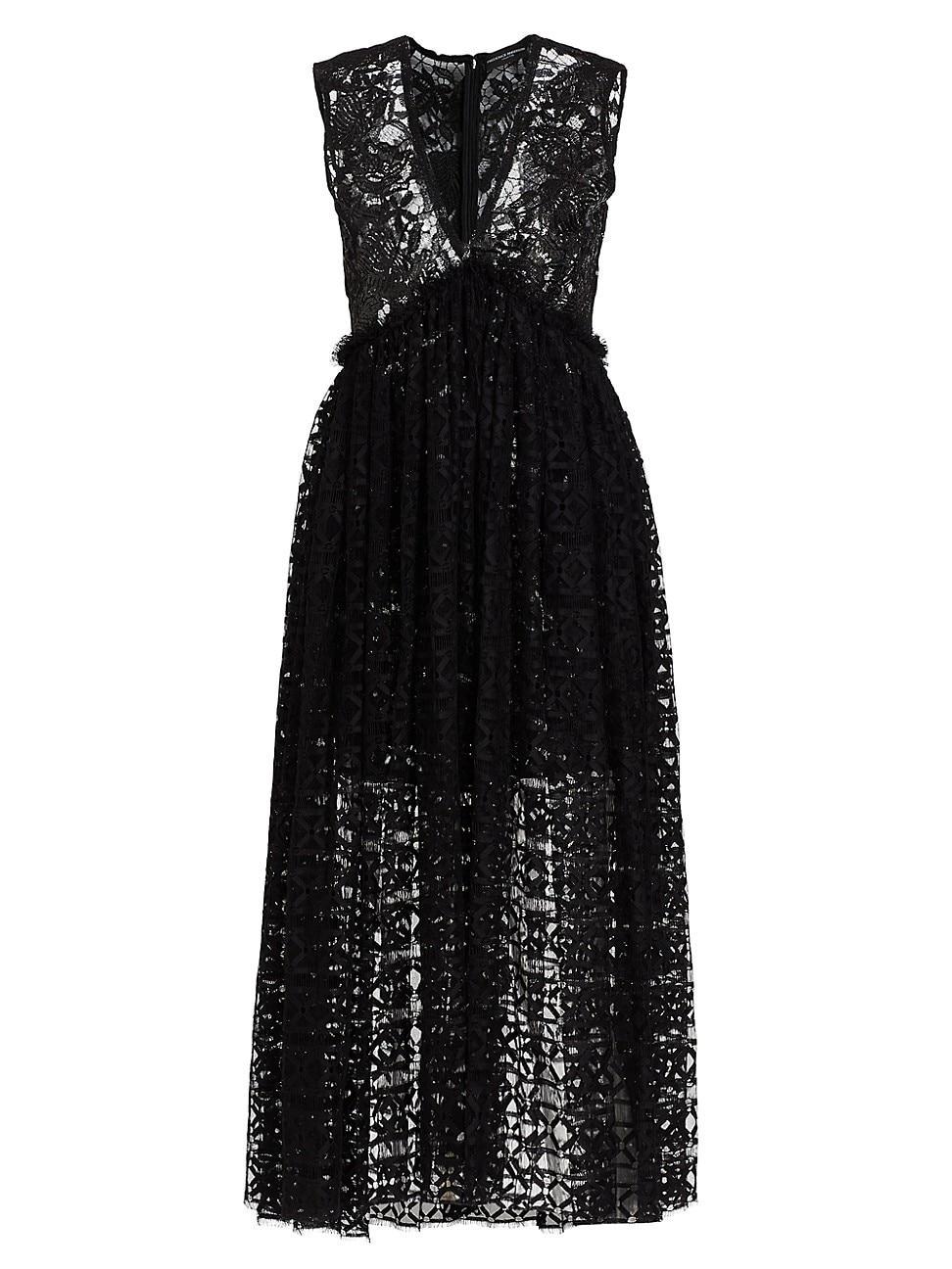 Womens Rebirth Sequin Lace Gown Product Image