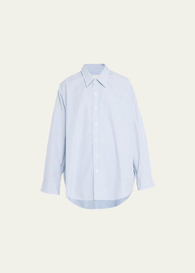 R13 Oversize Oxford Button-Up Shirt Product Image