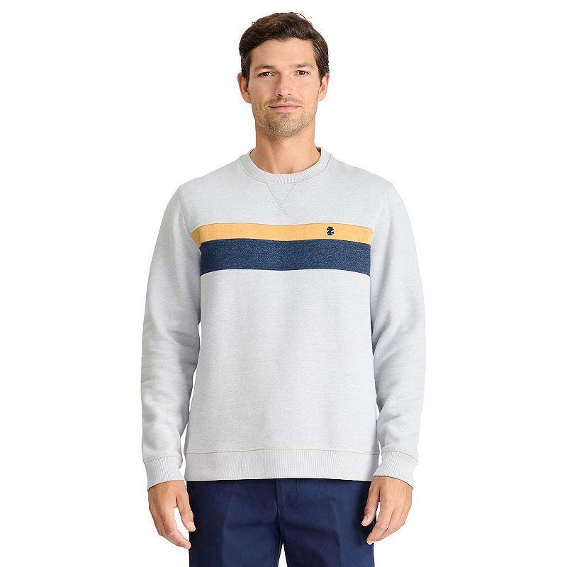 Mens IZOD Advantage Fleece Crewneck Sweater Product Image