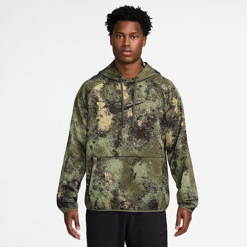 Mens Nike Therma-FIT Camo Versatile Pullover Hoodie Product Image