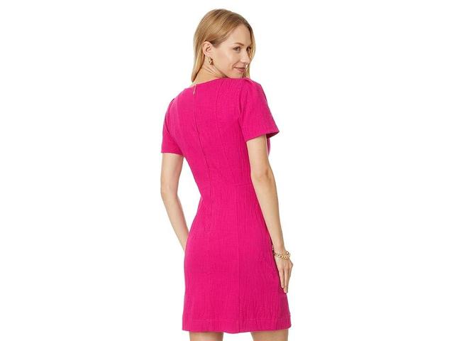 Lilly Pulitzer Brinley Stretch Shift (Mystique Wavy Knit Jacquard) Women's Dress Product Image