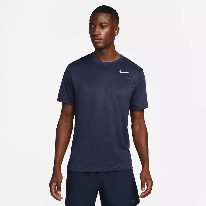 NIKE Men's Dri-fit Legend Fitness T-shirt In Game Royal,black Product Image