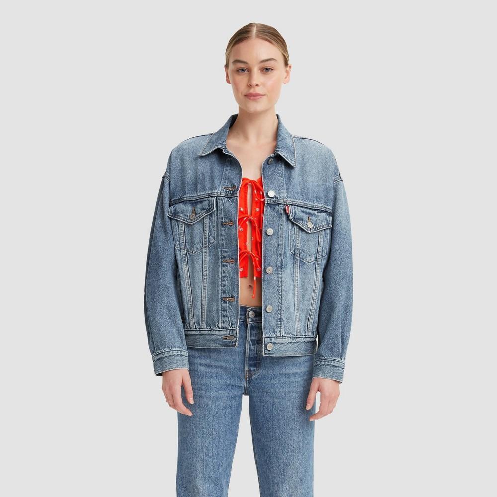 Womens Levis Denim 90s Trucker Jean Jacket Product Image