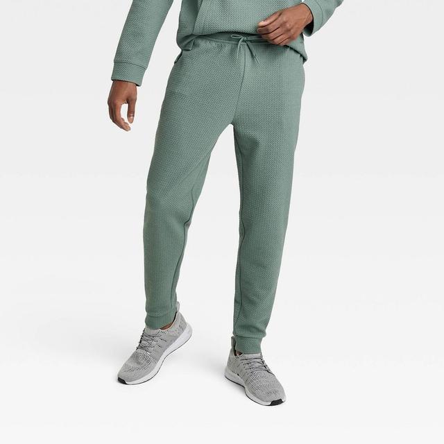 Mens Textured Fleece Joggers - All in Motion North XXL Product Image