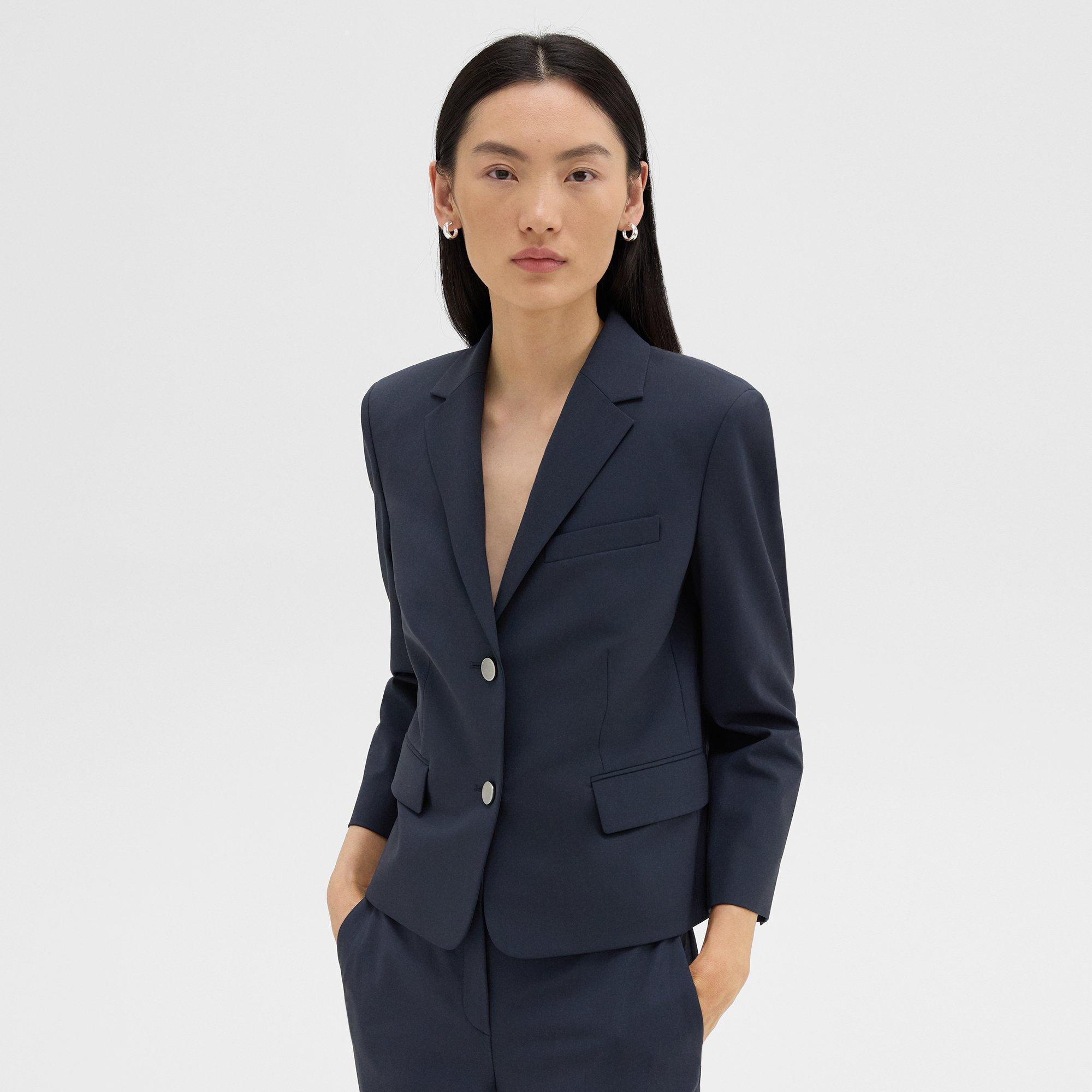 Good Wool Boxy Blazer | Theory Product Image