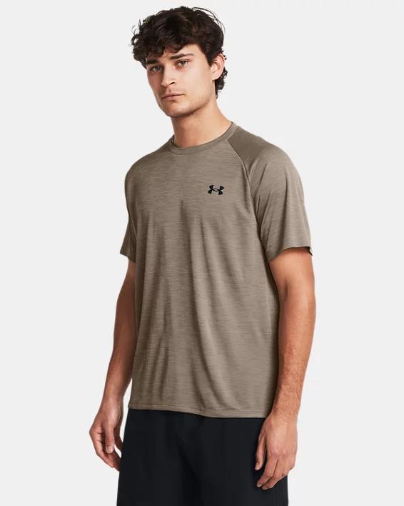 Mens UA Tech Textured Short Sleeve Product Image