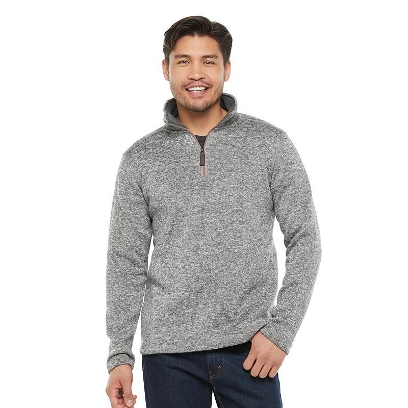 Mens Victory Outfitters Sherpa-Fleece Quarter-Zip Pullover Product Image