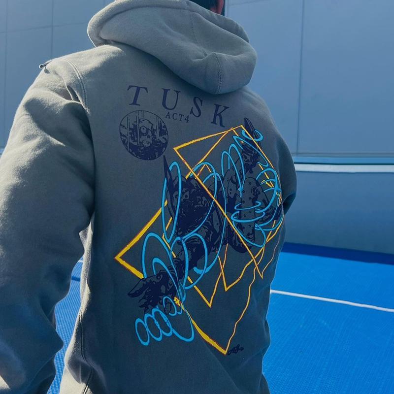 Tusk Act4 Golden Spin Graphic Hoodie Product Image