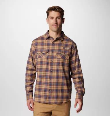 Columbia Men's PHG Roughtail Stretch Flannel Long Sleeve Shirt- Product Image