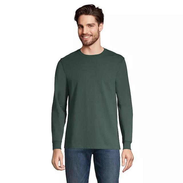 Mens Lands End Super-T Long Sleeve T-Shirt Product Image