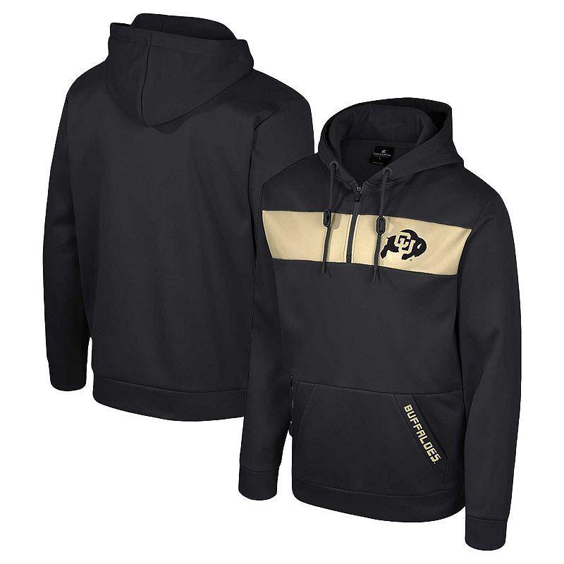 Mens Colosseum Colorado Buffaloes Quarter-Zip Hoodie Product Image