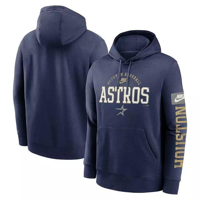 New York Yankees Cooperstown Splitter Club Menâs Nike Men's MLB Pullover Hoodie Product Image