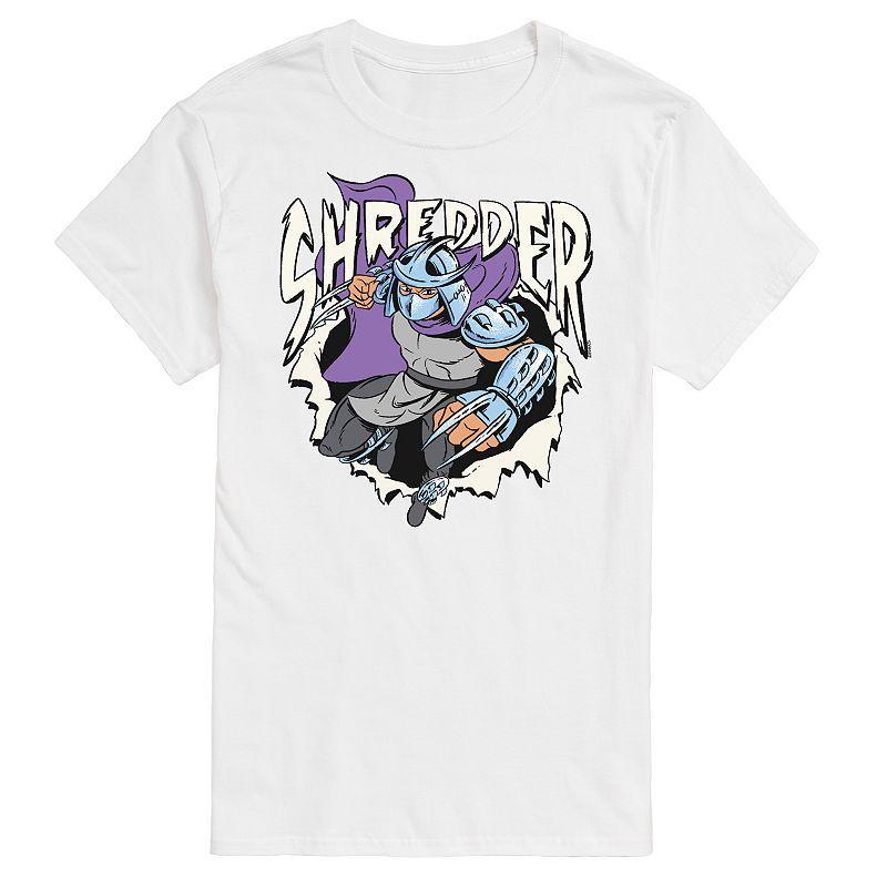 Big & Tall TMNT Shredder Graphic Tee, Mens Med Grey Product Image