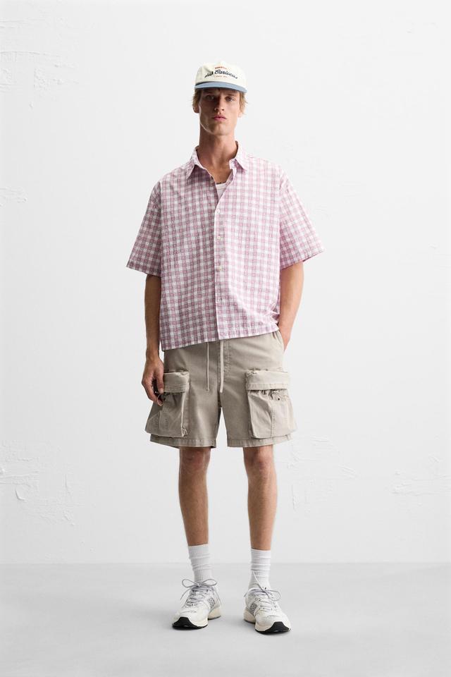 WASHED CARGO SHORTS Product Image