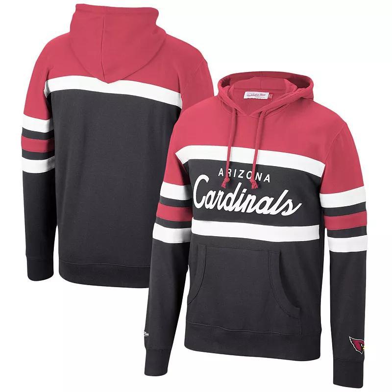 Mitchell & Ness NFL Head Coach Hoodie Cardinals Black) Men's Clothing Product Image