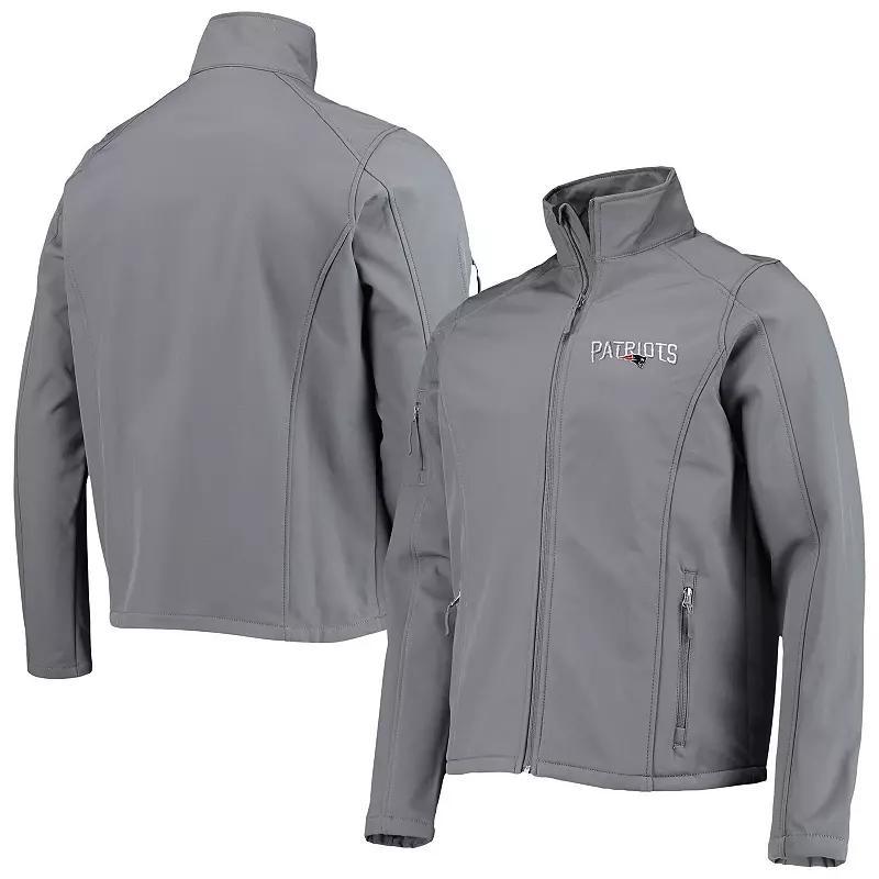 Mens Dunbrooke Charcoal New England Patriots Sonoma Softshell Full-Zip Jacket Product Image